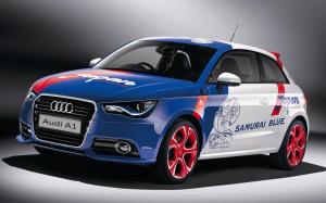 Audi A1 Samurai Blue 2011 года